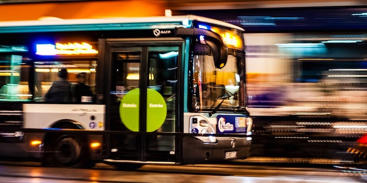 Noctilien: visite de l'Ile-de-France dans un bus de nuit de la RATP