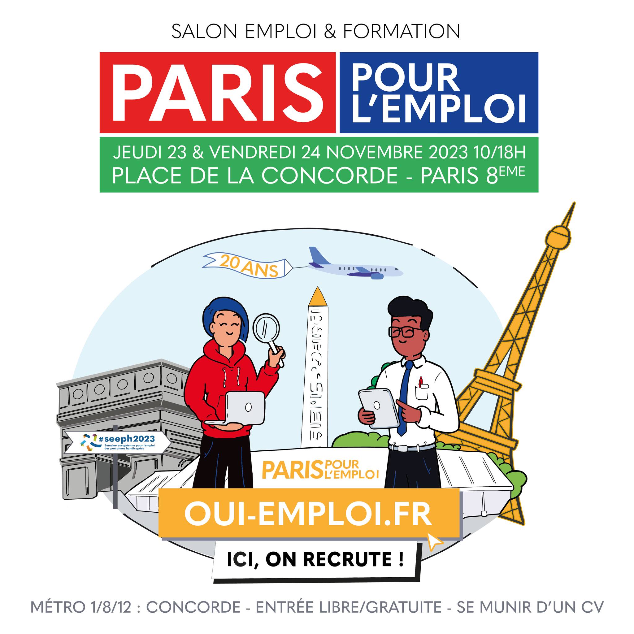 Paris pour l'emploi