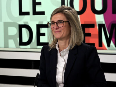 Jérôme Joinet et Camille Tubiana, directrice générale de l’EPIDE sur le plateau du Dans le Journal de l’Emploi.